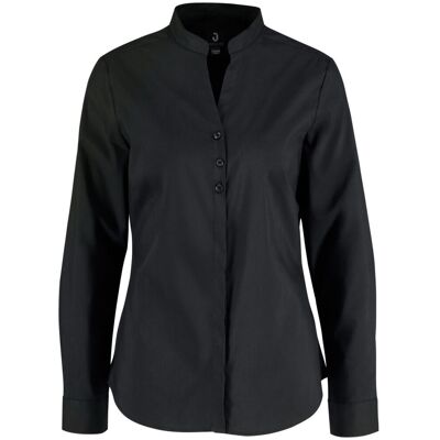 JOBELINE Damen Bluse Lani Langarm; Kleidergröße 42; schwarz JOBELINE Damen Bluse Lani Langarm; Kleidergröße 42; schwarz