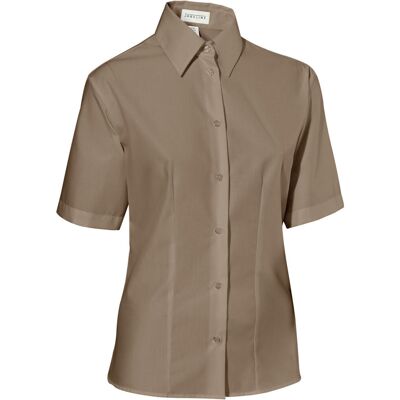 JOBELINE Damenbluse Filipa Halbarm; Kleidergröße 34; taupe JOBELINE Damenbluse Filipa Halbarm; Kleidergröße 34; taupe