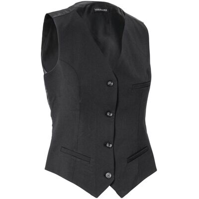 JOBELINE Damen Weste Lagos; Kleidergröße 46; schwarz JOBELINE Damen Weste Lagos; Kleidergröße 46; schwarz