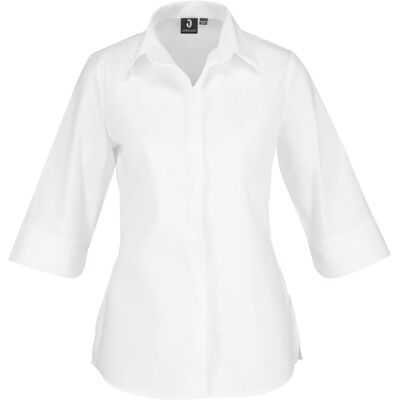 JOBELINE Damen Bluse Fiore Dreiviertelarm; Kleidergröße 42; weiß JOBELINE Damen Bluse Fiore Dreiviertelarm; Kleidergröße 42; weiß