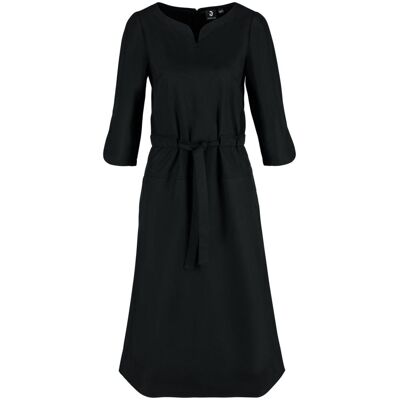 JOBELINE Damen Kleid Pippa Dreiviertelarm; Kleidergröße 36; schwarz JOBELINE Damen Kleid Pippa Dreiviertelarm; Kleidergröße 36; schwarz
