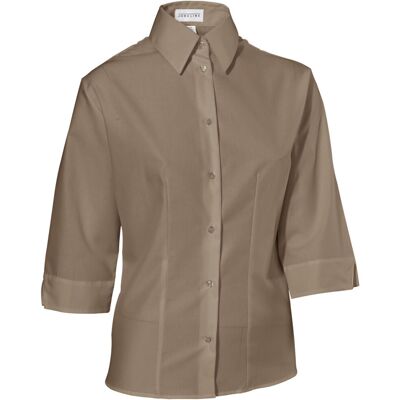 JOBELINE Damenbluse Filipa Dreiviertelarm; Kleidergröße 34; taupe JOBELINE Damenbluse Filipa Dreiviertelarm; Kleidergröße 34; taupe