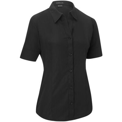 PULSIVA Damenbluse Tabea Halbarm; Kleidergröße 50; schwarz PULSIVA Damenbluse Tabea Halbarm; Kleidergröße 50; schwarz