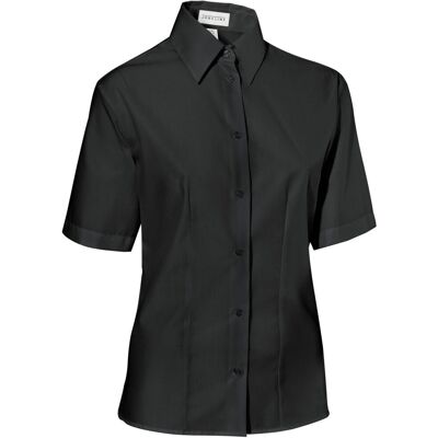 JOBELINE Damenbluse Filipa Halbarm; Kleidergröße 50; schwarz JOBELINE Damenbluse Filipa Halbarm; Kleidergröße 50; schwarz