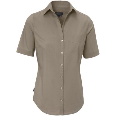 JOBELINE Damenbluse Kim Halbarm; Kleidergröße 34; taupe JOBELINE Damenbluse Kim Halbarm; Kleidergröße 34; taupe