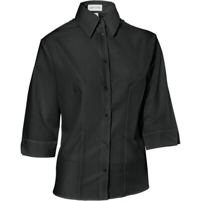 JOBELINE Damenbluse Filipa Dreiviertelarm; Kleidergröße 50; schwarz JOBELINE Damenbluse Filipa Dreiviertelarm; Kleidergröße 50; schwarz