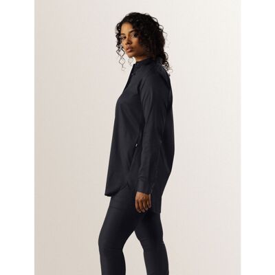 Le Nouveau Chef Damenbluse Louise; Kleidergröße XL; schwarz Le Nouveau Chef Damenbluse Louise; Kleidergröße XL; schwarz