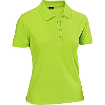 JOBELINE Damen Poloshirt Cato Kurzarm; Kleidergröße L; apfelgrün JOBELINE Damen Poloshirt Cato Kurzarm; Kleidergröße L; apfelgrün