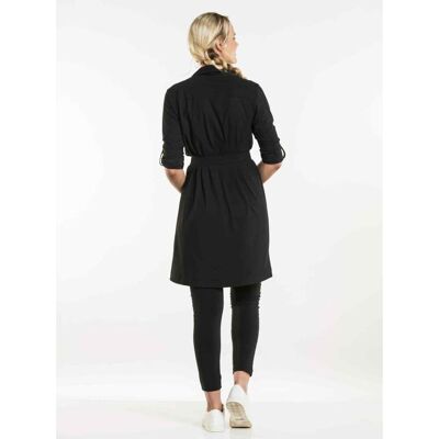 Chaud Devant Kleid Ginger Black; Kleidergröße XL; schwarz Chaud Devant Kleid Ginger Black; Kleidergröße XL; schwarz