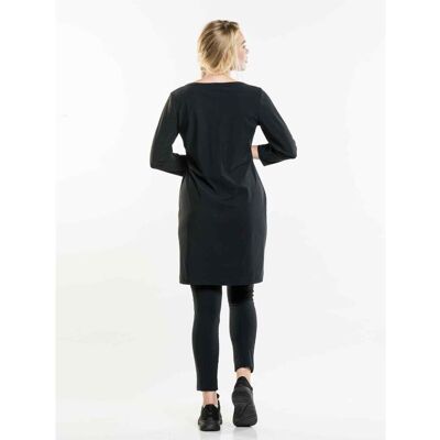 Chaud Devant Kleid Anise Black; Kleidergröße XL; schwarz Chaud Devant Kleid Anise Black; Kleidergröße XL; schwarz
