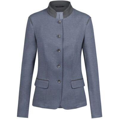 GREIFF Damen-Jerseyblazer RF Landhaus; Kleidergröße 34; blau/grau GREIFF Damen-Jerseyblazer RF Landhaus; Kleidergröße 34; blau/grau