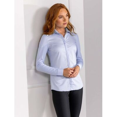 Le Nouveau Chef Bluse Demy; Kleidergröße XL; hellblau Le Nouveau Chef Bluse Demy; Kleidergröße XL; hellblau