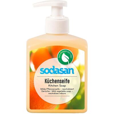 Sodasan Flüssigseife 'Küchenseife', 300 ml; 300 ml, 300 ml; gelb Sodasan Flüssigseife 'Küchenseife', 300 ml; 300 ml, 300 ml; gelb