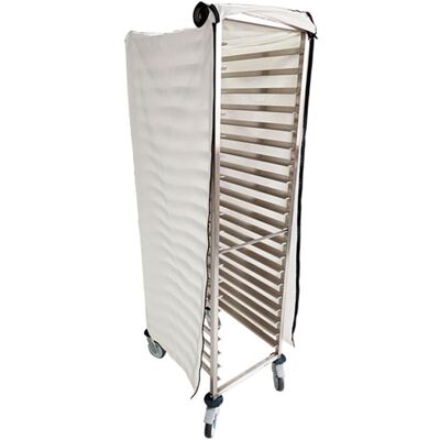 Scaritech Bezug mit Reißverschluss für Leiter mit 7 Stufen, 10-Liter-Behälter; 40x60x170 cm (LxBxH); weiß Scaritech Bezug mit Reißverschluss für Leiter mit 7 Stufen, 10-Liter-Behälter; 40x60x170 cm (LxBxH); weiß