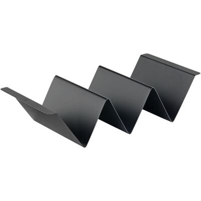 Stalgast Snackwelle mit Griff, drei Fächer, Edelstahl; 21.5x5 cm (BxH); schwarz; rechteckig Stalgast Snackwelle mit Griff, drei Fächer, Edelstahl; 21.5x5 cm (BxH); schwarz; rechteckig