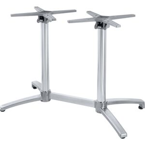 VEGA Outdoor Doppel-Tischgestell Taipa klappbar; 50x95x72 cm (BxLxH); silber VEGA Outdoor Doppel-Tischgestell Taipa klappbar; 50x95x72 cm (BxLxH); silber