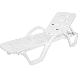 Siesta Sonnenliege Havana; 187x54x30 cm (LxBxH); weiß; 2 Stück / Pack Siesta Sonnenliege Havana; 187x54x30 cm (LxBxH); weiß; 2 Stück / Pack