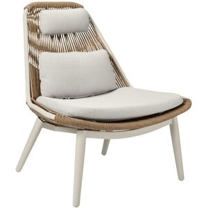 VEGA Outdoor-Lounger Ondaro; 93x85x99.5 cm (BxTxH); Sitz beige, Gestell beige VEGA Outdoor-Lounger Ondaro; 93x85x99.5 cm (BxTxH); Sitz beige, Gestell beige