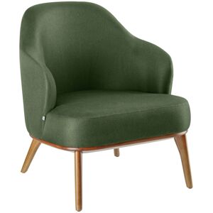 VEGA Loungesessel Gustav; 70x78x79 cm (BxTxH); Sitz grün, Gestell hellbraun VEGA Loungesessel Gustav; 70x78x79 cm (BxTxH); Sitz grün, Gestell hellbraun