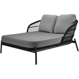 VEGA Daybed Elysio; 164x144x82 cm (LxBxH); Sitz anthrazit, Gestell anthrazit VEGA Daybed Elysio; 164x144x82 cm (LxBxH); Sitz anthrazit, Gestell anthrazit