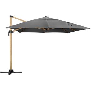 Vega Terrassenschirm - 300x400x275 cm - Anthrazit/Braun - Rechteckig Vega Terrassenschirm - 300x400x275 cm - Anthrazit/Braun - Rechteckig