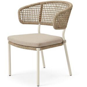 Best Spitz Gartensessel - Stahl, Outdoor, Beige Best Spitz Gartensessel - Stahl, Outdoor, Beige