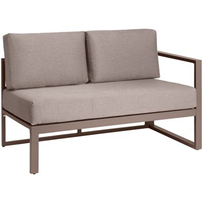 Vega Elemento Sereno Outdoor Ecksofa - Tortora Vega Elemento Sereno Outdoor Ecksofa - Tortora