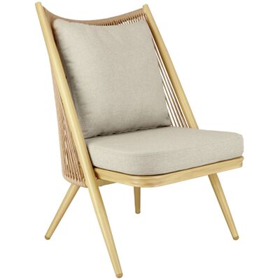 VEGA Outdoor Lounge Sessel Isola; 65x73x94 cm (BxTxH); beige VEGA Outdoor Lounge Sessel Isola; 65x73x94 cm (BxTxH); beige