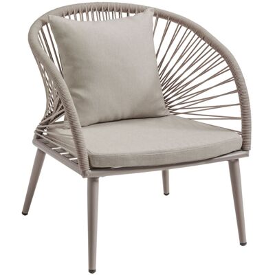 VEGA Outdoor Lounge Sessel Alcamo; 66x73x82 cm (BxTxH); beige VEGA Outdoor Lounge Sessel Alcamo; 66x73x82 cm (BxTxH); beige