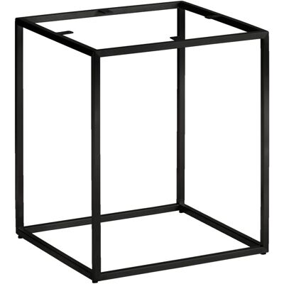 VEGA Lounge-Tischgestell Deven; 40x40x47 cm (BxTxH); schwarz VEGA Lounge-Tischgestell Deven; 40x40x47 cm (BxTxH); schwarz