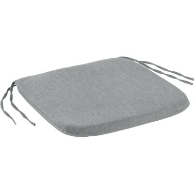 VEGA Sitzkissen Lineares ohne Rückenpolster; 42x42x3 cm (BxLxH); anthrazit meliert; 2 Stück / Pack VEGA Sitzkissen Lineares ohne Rückenpolster; 42x42x3 cm (BxLxH); anthrazit meliert; 2 Stück / Pack