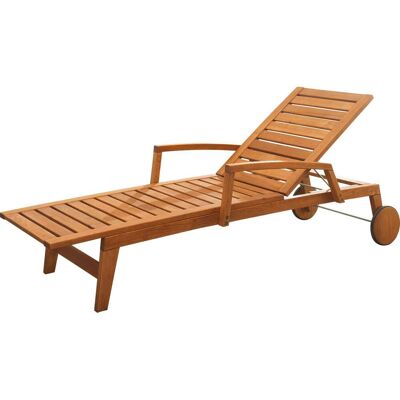 Rondo Sonnenliege 'Milano'; 193x69.5x93 cm (LxBxH); natur Rondo Sonnenliege 'Milano'; 193x69.5x93 cm (LxBxH); natur