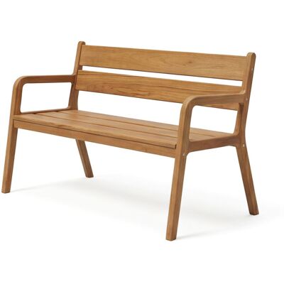 Barths Helsinki - Bank 140 cm Teak; 140x69x85 cm (BxTxH); braun Barths Helsinki - Bank 140 cm Teak; 140x69x85 cm (BxTxH); braun