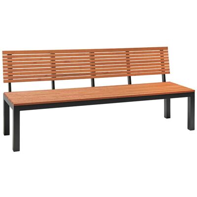 Rondo Gartenbank 'Sassa', Breite 146 cm; 180x55x86 cm (BxTxH); natur/anthrazit Rondo Gartenbank 'Sassa', Breite 146 cm; 180x55x86 cm (BxTxH); natur/anthrazit