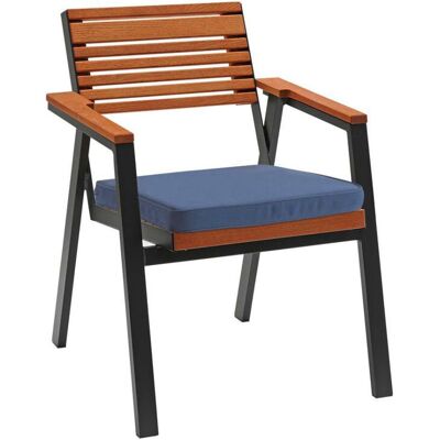Rondo Auflage für Gartensessel 'Berrissimo' 50 x 50 x 6 cm, Bezug aus Polyester, blau; 50x50x6 cm (BxLxH); blau Rondo Auflage für Gartensessel 'Berrissimo' 50 x 50 x 6 cm, Bezug aus Polyester, blau; 50x50x6 cm (BxLxH); blau
