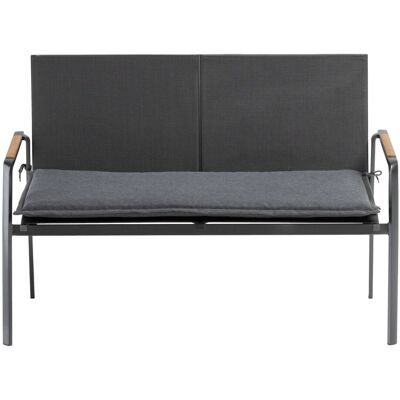 KETTLER Bankauflage DIAMOND 2-er Bank; 50x120x5 cm (BxLxH); anthrazit KETTLER Bankauflage DIAMOND 2-er Bank; 50x120x5 cm (BxLxH); anthrazit
