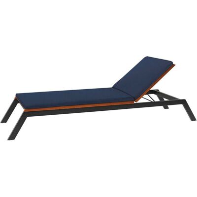 Rondo Auflage für Sonnenliege 'Sassa' 220 x 54 x 6 cm, Bezug aus Polyester, blau; 54x220x6 cm (BxLxH); blau Rondo Auflage für Sonnenliege 'Sassa' 220 x 54 x 6 cm, Bezug aus Polyester, blau; 54x220x6 cm (BxLxH); blau