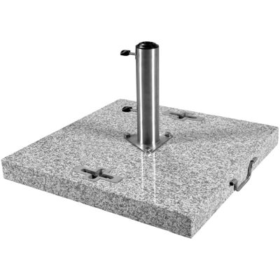 DOPPLER Schwerer Granitschirmständer - Sonnenschirmständer für Mittelschirme DOPPLER Schwerer Granitschirmständer - Sonnenschirmständer für Mittelschirme
