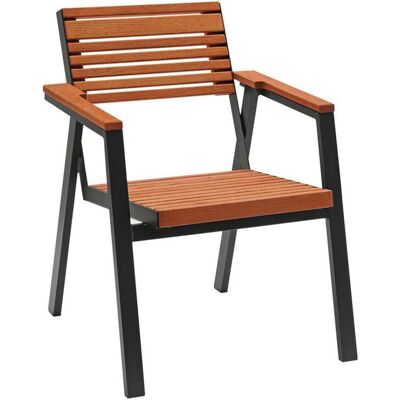 Rondo Gartensessel 'Berrissimo'; 58.5x69x75.5 cm (BxTxH); natur/anthrazit Rondo Gartensessel 'Berrissimo'; 58.5x69x75.5 cm (BxTxH); natur/anthrazit