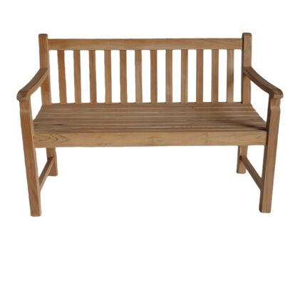 Barths Stockholm - Bank 120 cm Teak; 120x58x83 cm (BxTxH); braun Barths Stockholm - Bank 120 cm Teak; 120x58x83 cm (BxTxH); braun