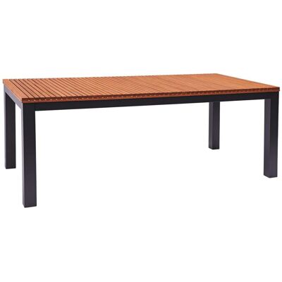 Rondo Gartentisch 'Berrissimo' 80 x 80 cm; 200x77 cm (BxH); natur/anthrazit Rondo Gartentisch 'Berrissimo' 80 x 80 cm; 200x77 cm (BxH); natur/anthrazit