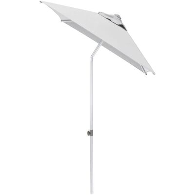 KETTLER Schirm UPF 50+ EASY PUSH, mit PU-Beschichtung; 150x210x250 cm (LxBxH); hellgrau; Gestell silber; rechteckig KETTLER Schirm UPF 50+ EASY PUSH, mit PU-Beschichtung; 150x210x250 cm (LxBxH); hellgrau; Gestell silber; rechteckig