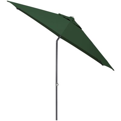 KETTLER Schirm UPF 50+ EASY PUSH, mit PU-Beschichtung; 230x230x230x250 cm (LxBxØxH); grün; Gestell anthrazit; rund KETTLER Schirm UPF 50+ EASY PUSH, mit PU-Beschichtung; 230x230x230x250 cm (LxBxØxH); grün; Gestell anthrazit; rund