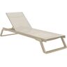 Siesta Sonnenliege Tropic; 210x72x31 cm (LxBxH); taupe