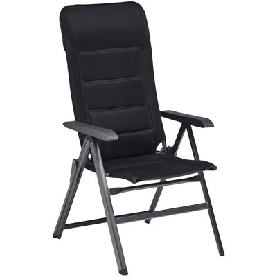 KETTLER Klappsessel SLIGHT; 60x70x120 cm (BxTxH); Sitz schwarz, Gestell anthrazit KETTLER Klappsessel SLIGHT; 60x70x120 cm (BxTxH); Sitz schwarz, Gestell anthrazit
