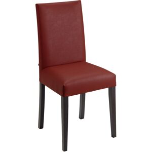 Vega Napoli Bordeaux Synthetikleder Stuhl - Sitz & Struktur in Wenge Vega Napoli Bordeaux Synthetikleder Stuhl - Sitz & Struktur in Wenge