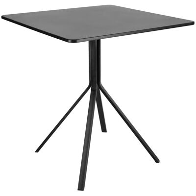 PULSIVA Tisch Neya quadratisch; 70x70x74.5 cm (LxBxH); schwarz; quadratisch PULSIVA Tisch Neya quadratisch; 70x70x74.5 cm (LxBxH); schwarz; quadratisch
