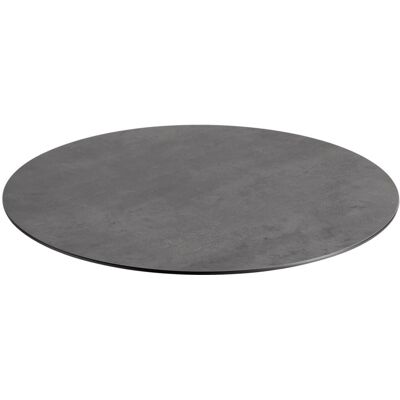Vega Klavier Tisch - 60cm Durchmesser, Zement, Rund - Tischplatte Vega Klavier Tisch - 60cm Durchmesser, Zement, Rund - Tischplatte