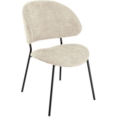Vega Lindo Bouclé Stuhl - Indoor-Möbel Vega Lindo Bouclé Stuhl - Indoor-Möbel