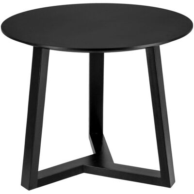 VEGA Beistelltisch Melena; 50.5x60 cm (HxØ); schwarz; rund VEGA Beistelltisch Melena; 50.5x60 cm (HxØ); schwarz; rund